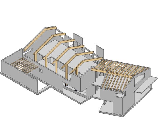 0002 Abitazione - modello 3d